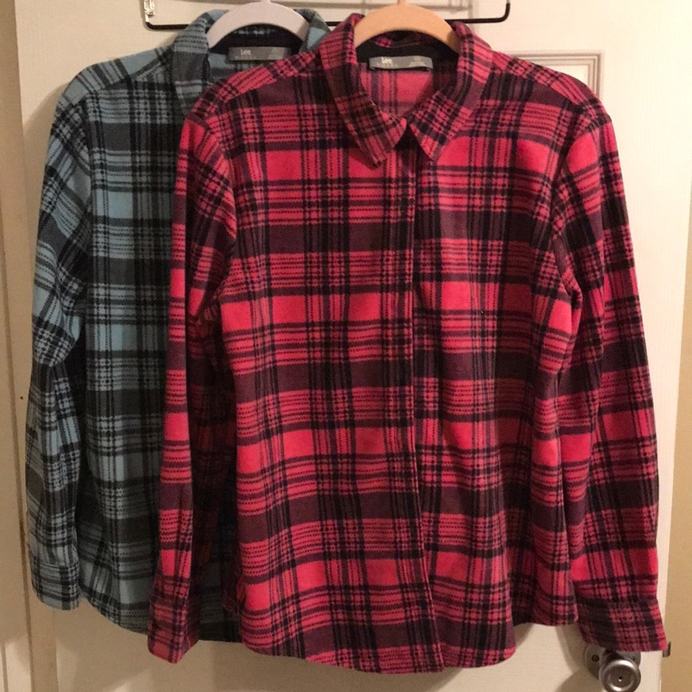 Lee Riders 2 flannel shirts